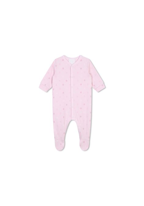 Pink Pyjamas With All-Over 4G Motif GIVENCHY KIDS | H3049944Z