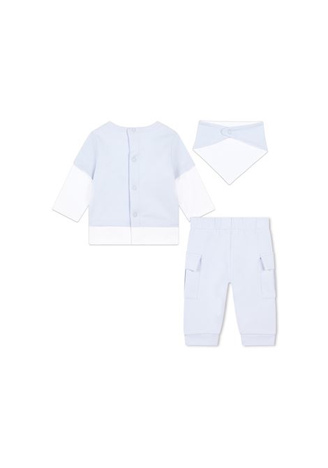 Light Blue and White Tracksuit With GIVENCHY 4G Logo GIVENCHY KIDS | H30508771