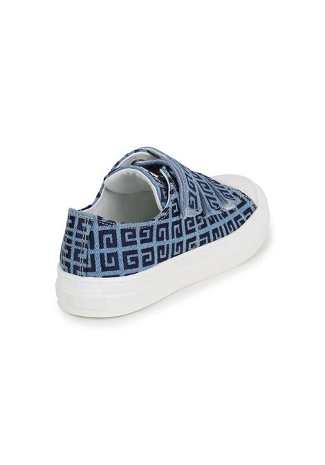 Sneakers In Denim 4G Blu GIVENCHY KIDS | H30522Z10