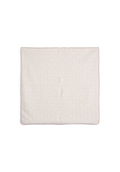 Beige Blanket With Lettering Logo GIVENCHY KIDS | H30524184