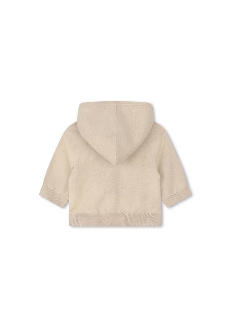 Beige and White Reversible Set With Logo and Teddy GIVENCHY KIDS | H30567184