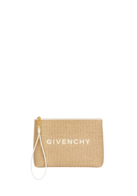 GIVENCHY Clutch In Natural Raffia GIVENCHY | BB60KSB1TL101