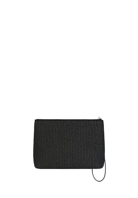 GIVENCHY Clutch In Black Raffia GIVENCHY | BB60KSB1TX001