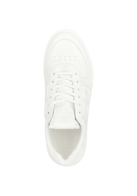 G4 Sneakers In White Leather GIVENCHY | BE0030E1L9100