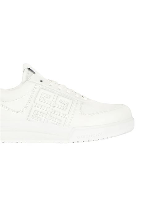 Sneakers G4 In Pelle Grigio Pietra GIVENCHY | BE0030E1L9100