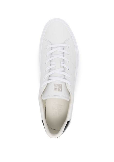 City Sport Sneakers In White Leather GIVENCHY | BH005VH1RY116