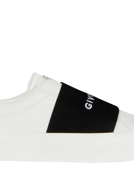 Sneakers City Sport Bianche Con Fascia GIVENCHY Nera GIVENCHY | BH005XH14X116