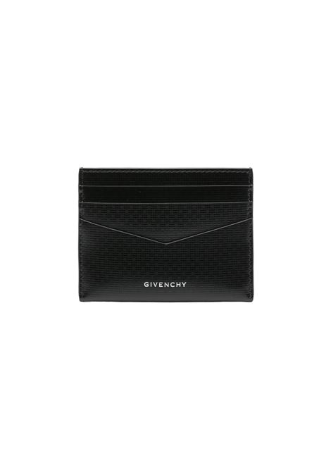 GIVENCHY Portacarte Classique 4G In Pelle Nera - GIVENCHY