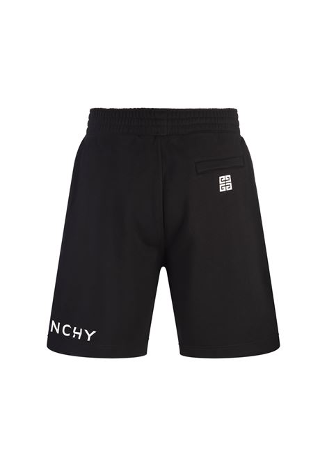 Bermuda Neri Con Logo a Contrasto GIVENCHY | BM51863YAC001