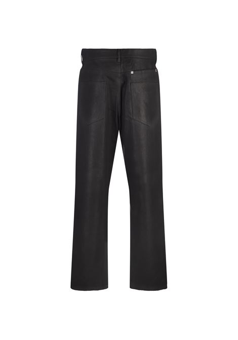 Pantaloni Dritti Neri Con Applicazione GIVENCHY | BM51E3513R001