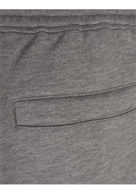 Grey Jogging Trousers With 4G Metal Logo GIVENCHY | BM51GQ3YMC050