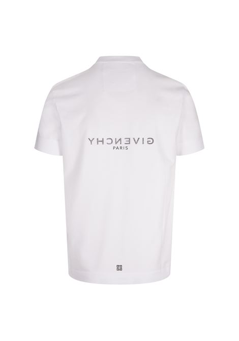 White Slim Fit GIVENCHY Reverse T-Shirt GIVENCHY | BM71653Y6B100