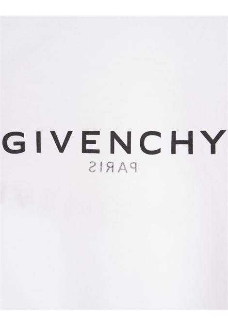 T-Shirt Slim Fit GIVENCHY Reverse Bianca GIVENCHY | BM71653Y6B100