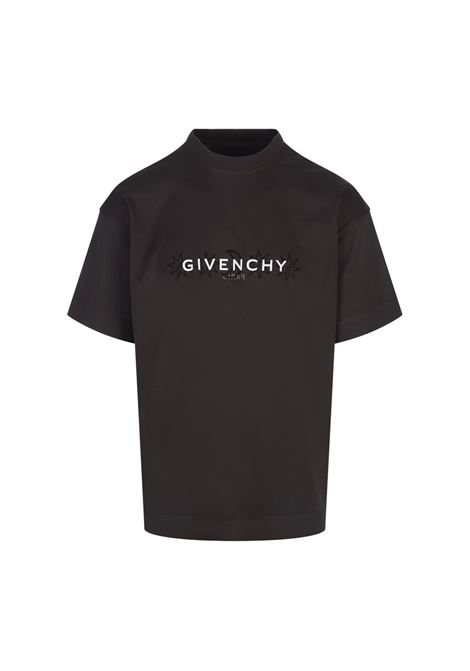 GIVENCHY T-Shirt GIVENCHY Reverse Palissandro Con Stampa Tarocchi - GIVENCHY