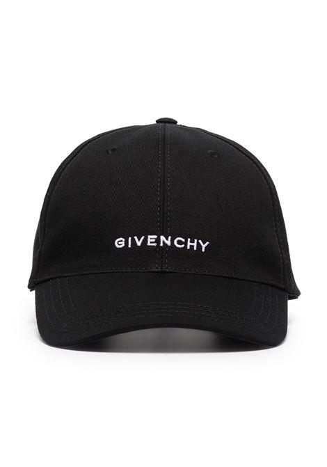 GIVENCHY Cappello Da Baseball GIVENCHY 4G Nero In Serge - GIVENCHY