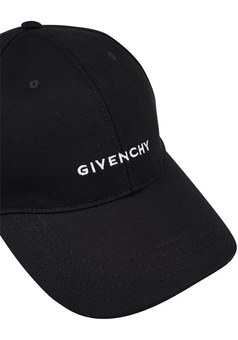 GIVENCHY 4G Baseball Hat In Black Serge GIVENCHY | BPZ022P0C4001