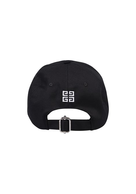 GIVENCHY 4G Baseball Hat In Black Serge GIVENCHY | BPZ022P0C4001