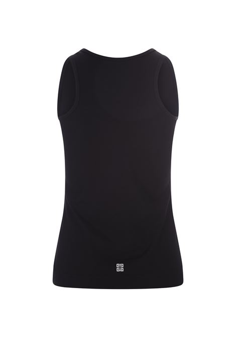 GIVENCHY Archetype Tank Top In Black Cotton GIVENCHY | BW70AZ3YAC001