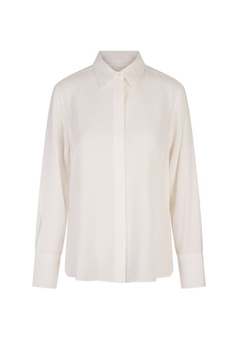 White Silk Blend Shirt GLANSHIRT | 52S350-L8045020