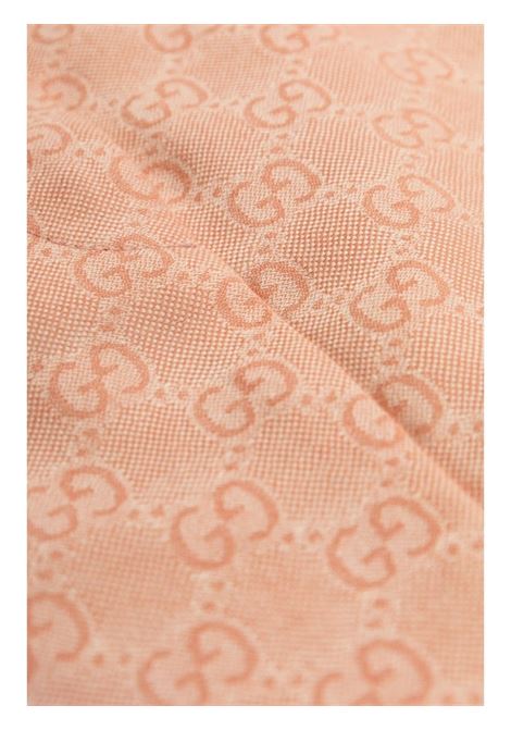 Pink Gucci Jacquard Wool Flannel Skirt GUCCI KIDS | 787325-XWA2B5337