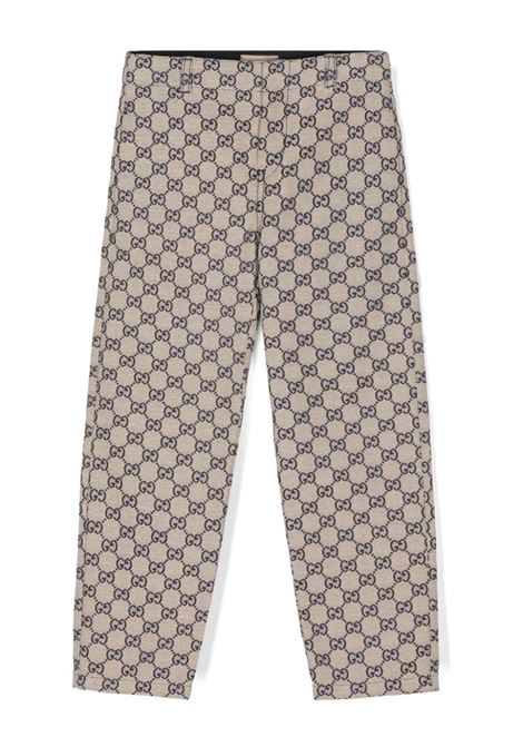 GG Fabric Trousers GUCCI KIDS | 791201-XWA2M9118