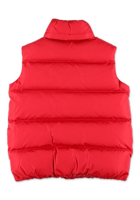 Gilet Imbottito Rosso Con Dettaglio GG GUCCI KIDS | 791213-XWA106429