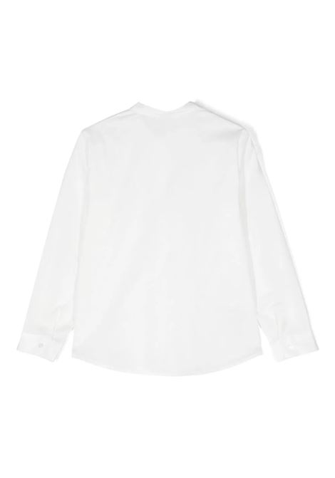 White Shirt With Mandarin Neck IL GUFO | A24CL249C0061010