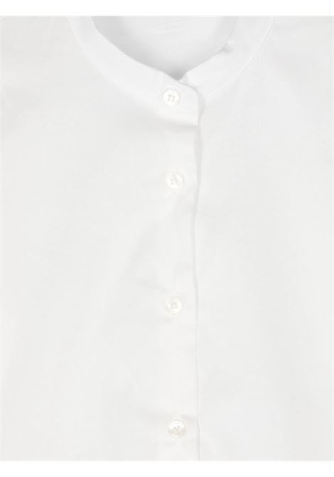 White Shirt With Mandarin Neck IL GUFO | A24CL249C0061010