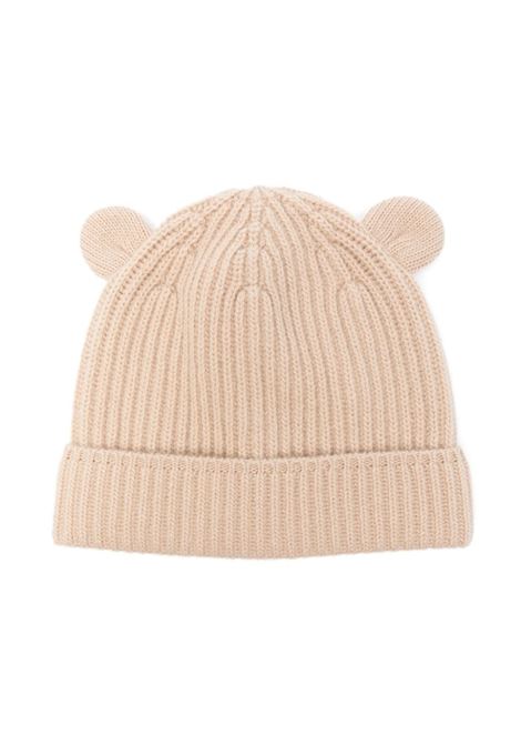 Beige Wool Hat With Ears IL GUFO | A24EO361EM220122