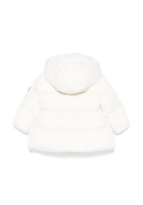 White Flared Down Jacket With Hood IL GUFO | A24GM416N0106100