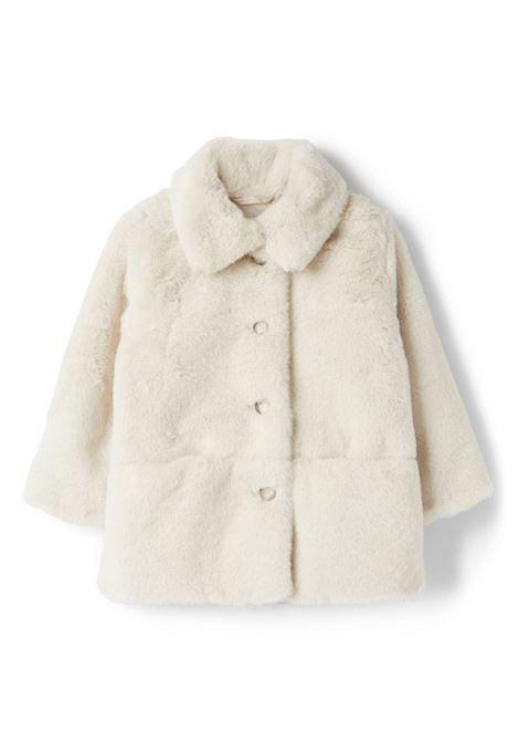 Off-White Eco-Fur Coat IL GUFO | A24GM423PE008111