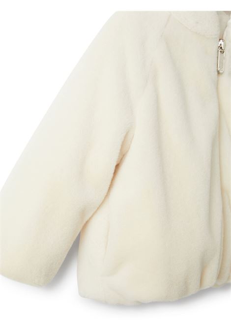 White Jacket In Eco-Fur  IL GUFO | A24GM424PE032100