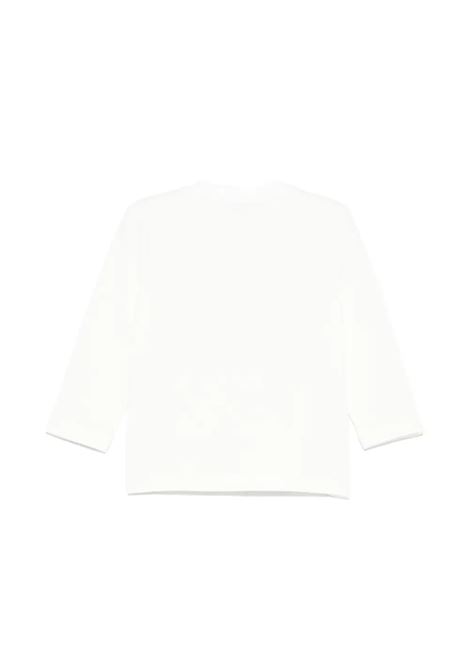 White T-Shirt With Application IL GUFO | A24TA355MF002100