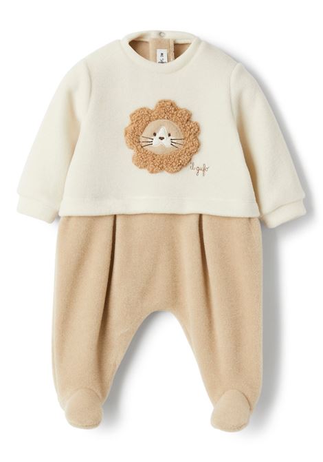 Fleece Sleepsuit With Appliqu? IL GUFO | A24TP339M01081112