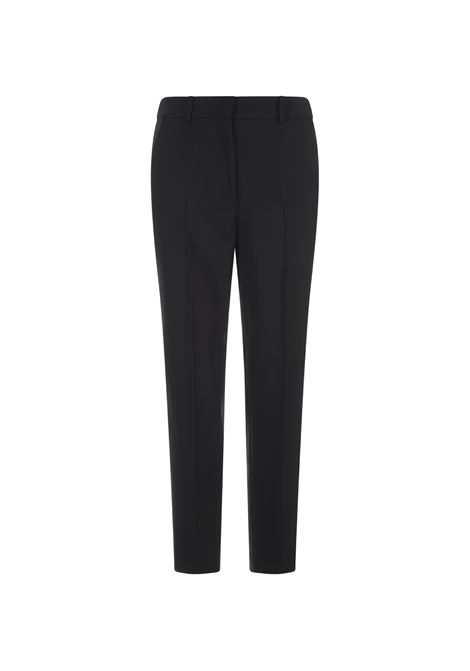 Black Stretch Wool Tailored Trousers INCOTEX | 172832-D1212990