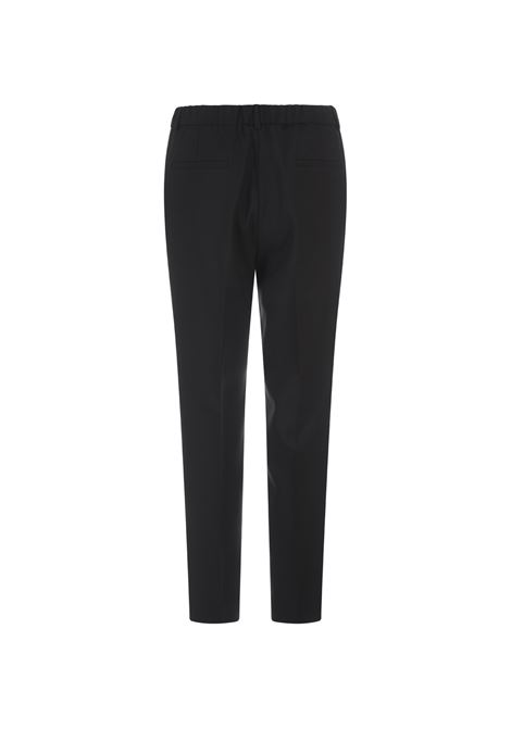 Black Stretch Wool Tailored Trousers INCOTEX | 172832-D1212990