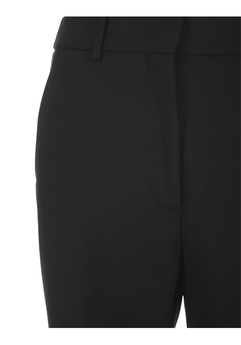 Pantaloni Sartoriali In Lana Stretch Nera INCOTEX | 172832-D1212990