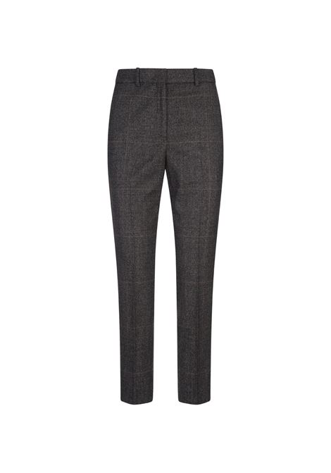 Grey Prince of Wales Stretch Wool Tailoring Trousers INCOTEX | 172832-D1253940