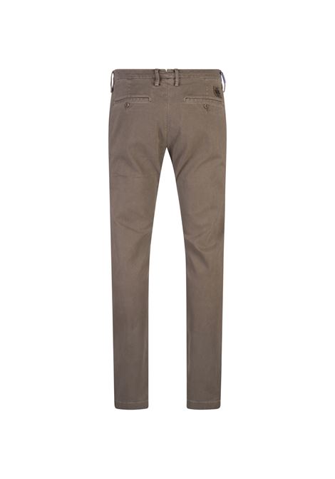 Pantaloni Bobby Slim Fit Beige In Twill Garment-Dye JACOB COHEN | UP001-01-S-4216B75