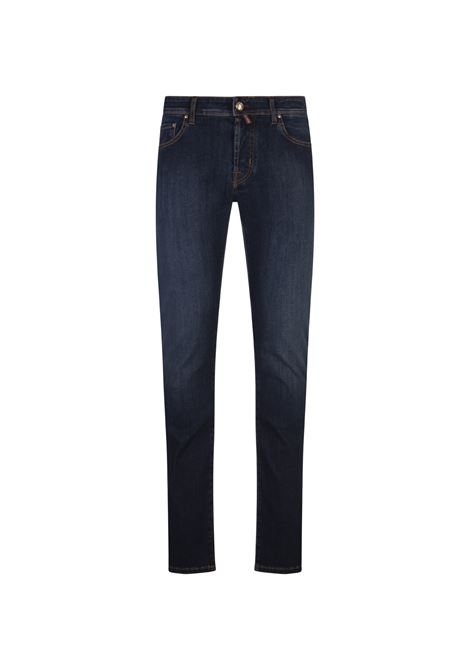 Jeans Nick Slim Fit In Denim Blu Scuro JACOB COHEN | UQE07-34-P-3731834D