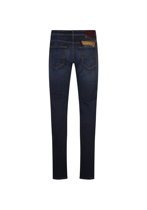 Nick Slim Fit Jeans In Dark Blue Denim JACOB COHEN | UQE07-34-P-3731834D