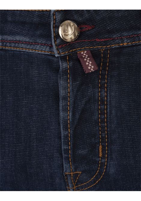 Nick Slim Fit Jeans In Dark Blue Denim JACOB COHEN | UQE07-34-P-3731834D