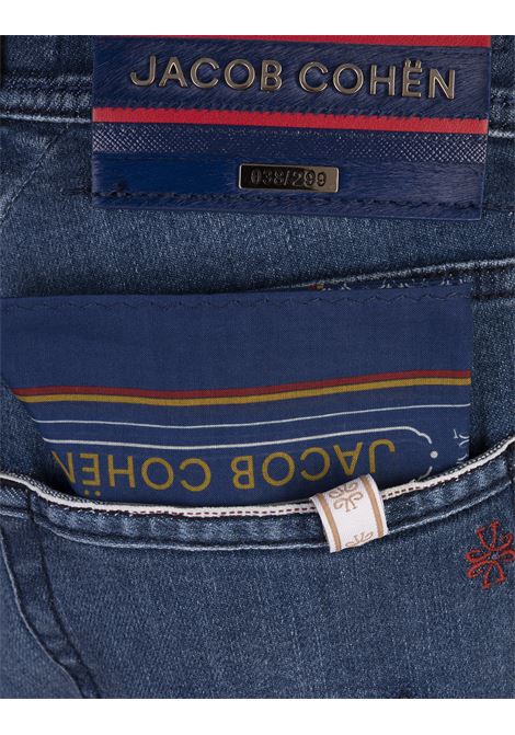 Jeans Nick Limited Edition Slim Fit In Denim Cimosato Stretch Blu Medio-Chiaro JACOB COHEN | UQL06-34-S-3619905D