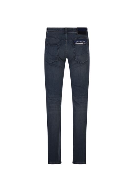 Jeans Nick Slim Fit In Denim Super Stretch Blu Scuro JACOB COHEN | UQM06-31-S-4197912D