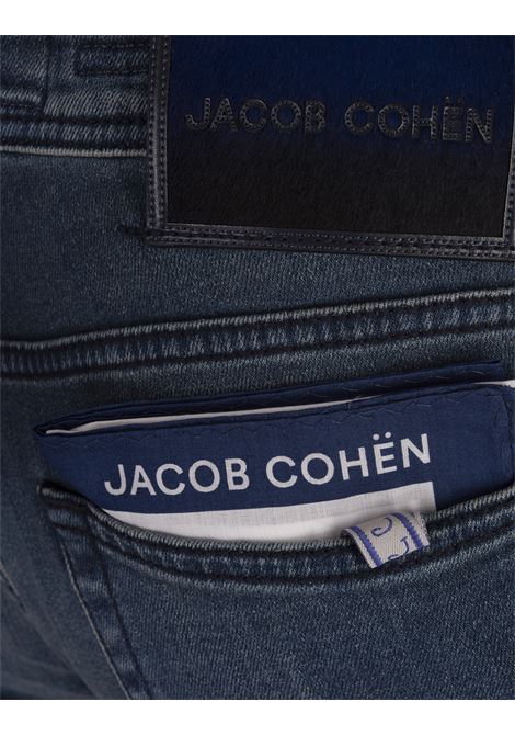 Nick Slim Fit Jeans In Dark Blue Super Stretch Denim JACOB COHEN | UQM06-31-S-4197912D