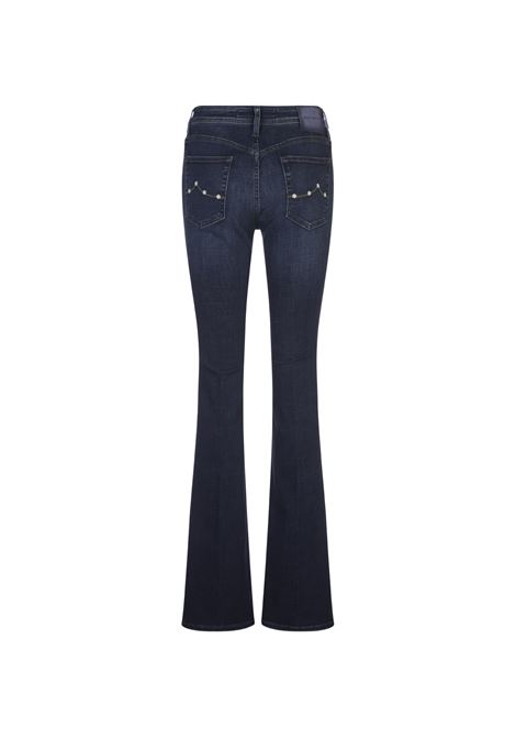 Vivian Bootcut Jeans in Medium Blue Power Stretch Denim JACOB COHEN | VQ043-02-P-0005349F