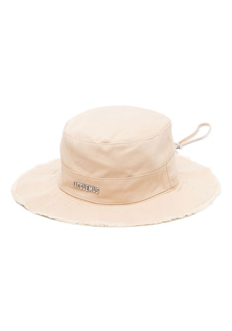 JACQUEMUS Cappello Le Bob Artichaut Beige - JACQUEMUS