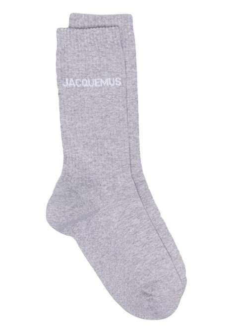 Grey Les Chaussettes Jacquemus Socks JACQUEMUS | 213AC003-5000920