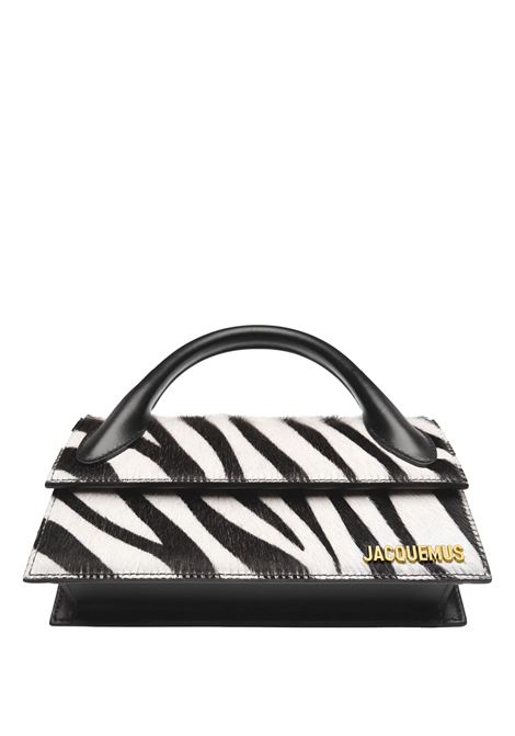 Borsa Il Chiquito Lunga Black And White Zembra JACQUEMUS | 213BA004-32099DZ