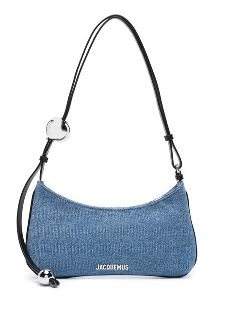 Borsa Le Bisou Perle In Denim Blu JACQUEMUS | 231BA057-3176330